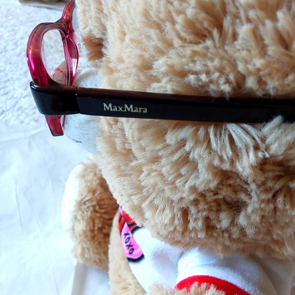 MaxMara pink purple eyeglasses - Picture 2 of 9